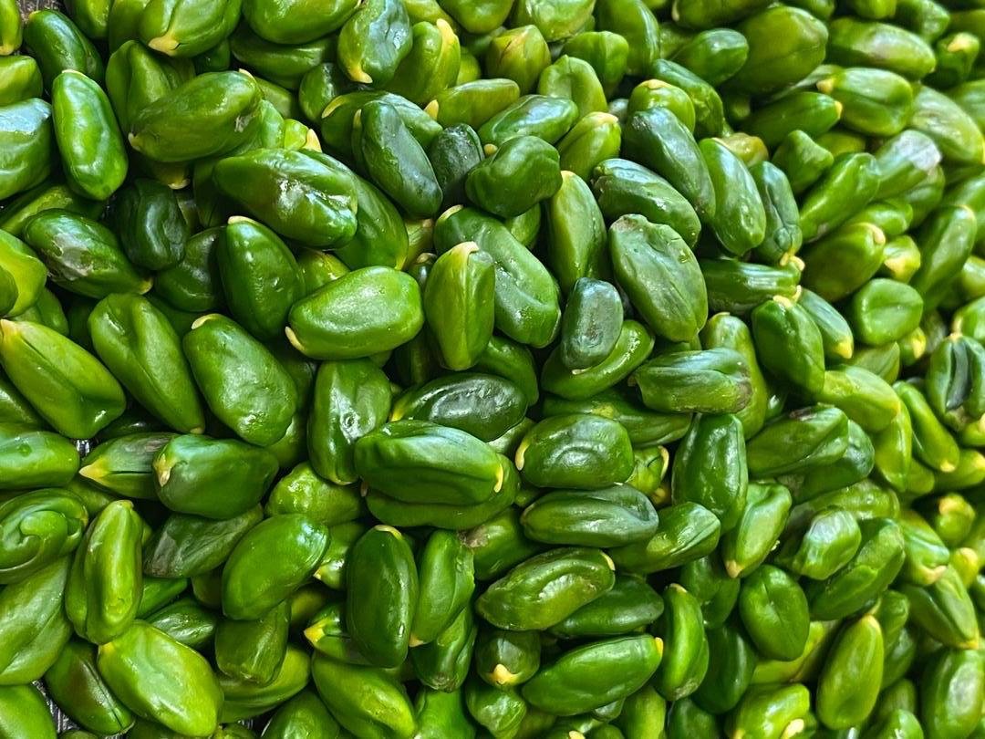 Fresh Green Peeled Pistachio Kernels